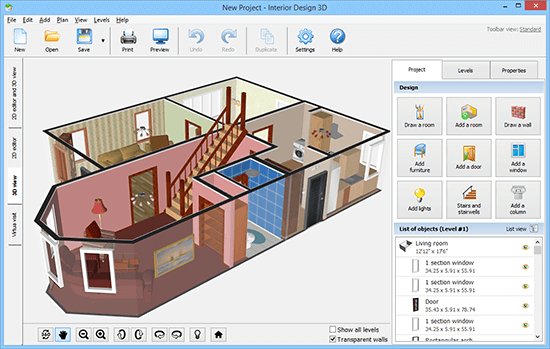 Interior Design 3D İndir Ev Tasarım Programı